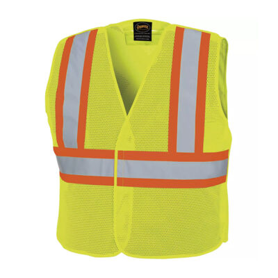 Hi-Vis Mesh Safety Vest Thumbnail
